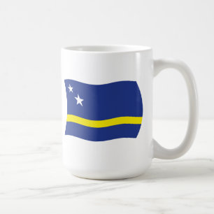 Café Caneca com a Bandeira de Curaçao