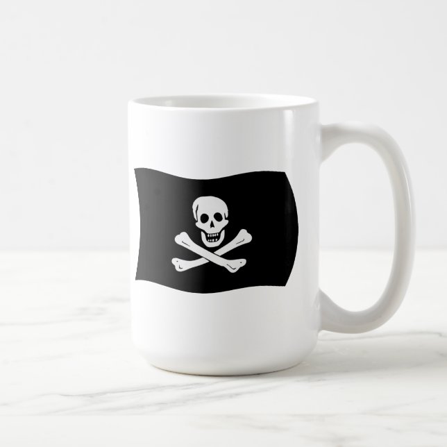 Café Caneca com a Bandeira de Edward England (Direita)