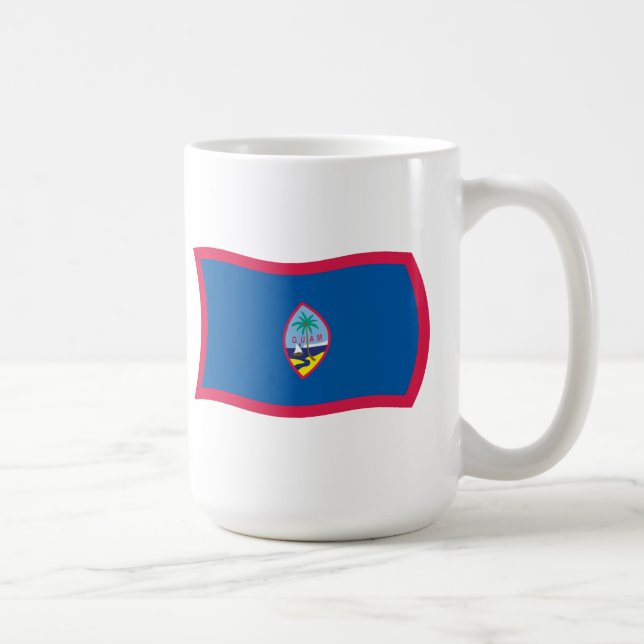 Café Caneca com a Bandeira de Guam (Direita)