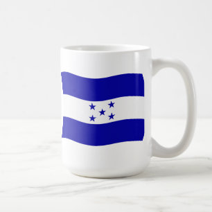 Café Caneca com a Bandeira de Honduras
