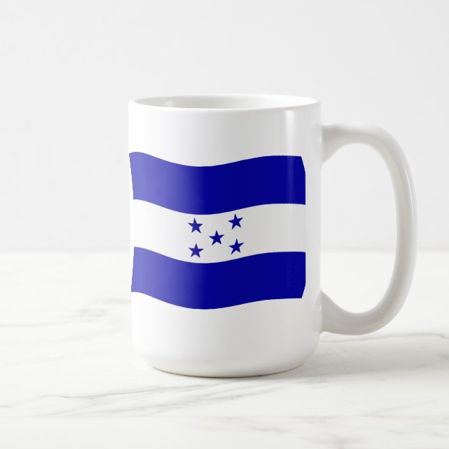 Café Caneca com a Bandeira de Honduras (Direita)