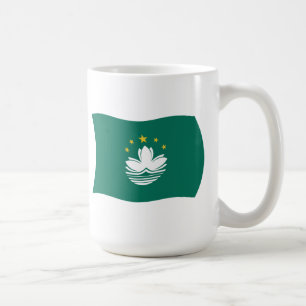 Café Caneca com a Bandeira de Macau