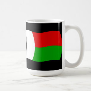 Café Caneca com a Bandeira de Madagascar