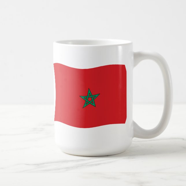 Café Caneca com a Bandeira de Marrocos (Direita)