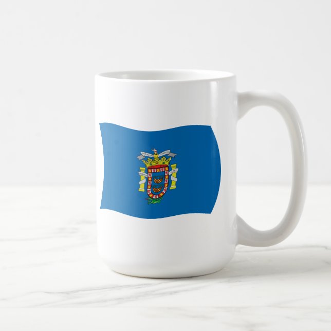 Café Caneca com a Bandeira de Melilla (Direita)