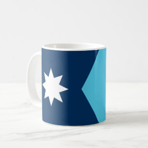 Café Caneca com a Bandeira de Minnesota, EUA