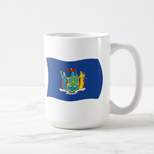 Café Caneca com a Bandeira de Nova York