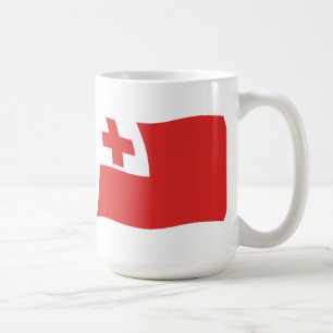 Café Caneca com a Bandeira de Tonga