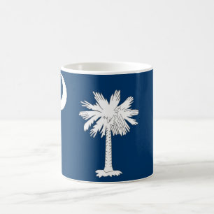 Café Caneca com a bandeira do estado de South Carolina