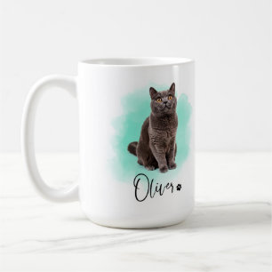 Café Caneca com Arte de Gato Fofo – Presente para Amant