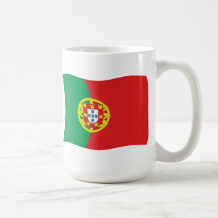 Café Caneca com Bandeira de Portugal