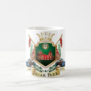 Café Caneca com Brasão de Armas do Friar Park Present