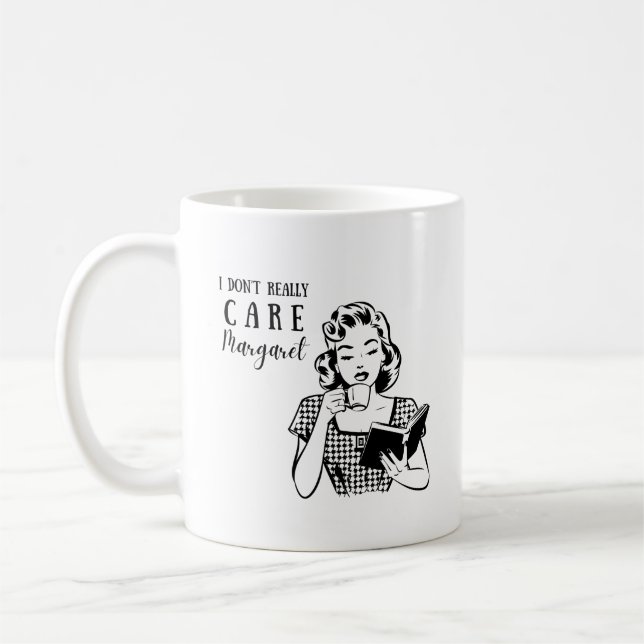 Café Caneca com citação de JD Vance 'Eu realmente não m (Esquerda)