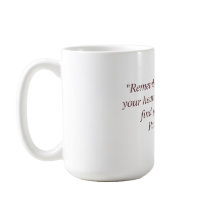 Caneca com citações de Paulo Coelho