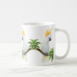 Café Caneca com crista coa de limão do Cockatoo