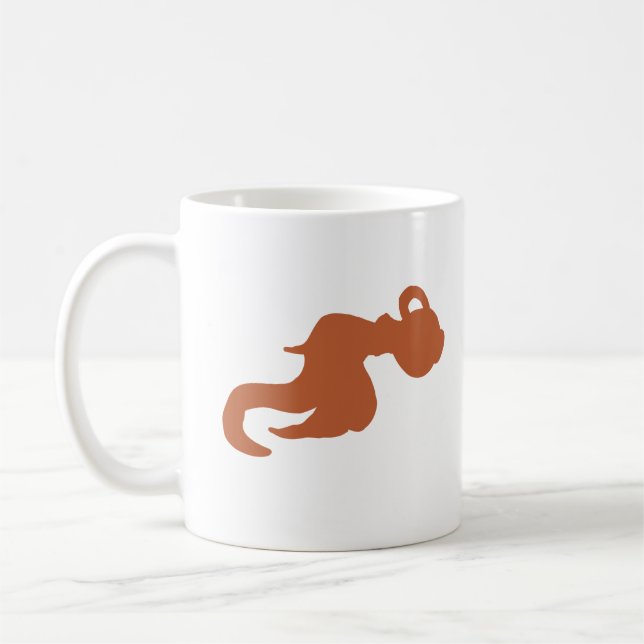 Café Caneca com Design de Portador de Água em Bronze –  (Esquerda)