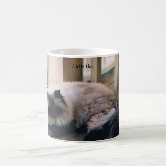 Café Caneca com foto de um gato Himalaia (Centro)