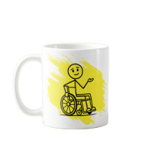 Caneca com garantia de fábrica de humor de cadeira