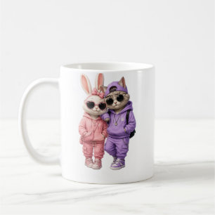 Café Caneca com imagem de gato fofo 