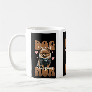 Café Caneca com Pegada de Pata de Mãe de Cachorro – Xíc
