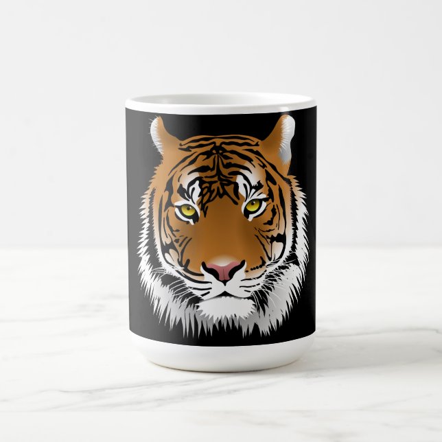 Café Caneca com Rosto de Tigre (Centro)