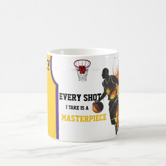 Café Caneca com tema de basquete