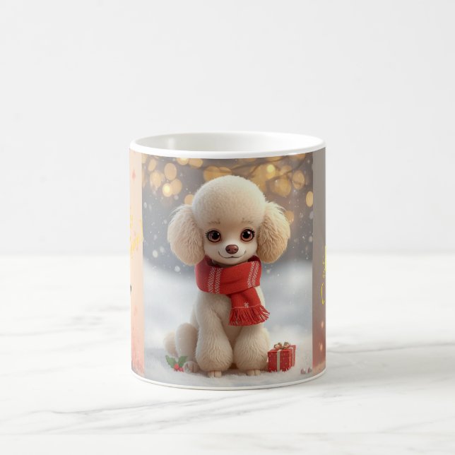 Café Caneca Combinada – “Magia de Natal Caniche (Centro)