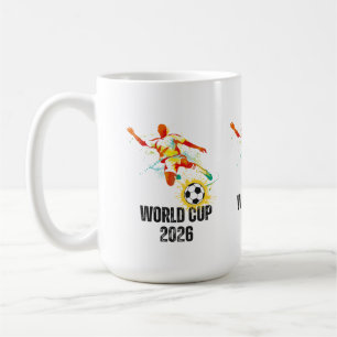 Café Caneca Comemorativa Copa do Mundo de Futebol 2026