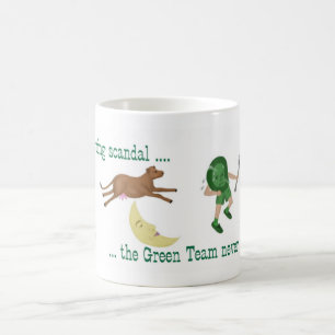 Café Caneca cómico da rima de berçário