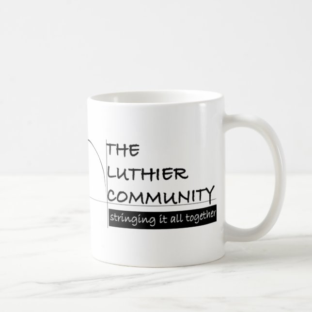 Café Caneca completa do envoltório de LuthierCom (Direita)