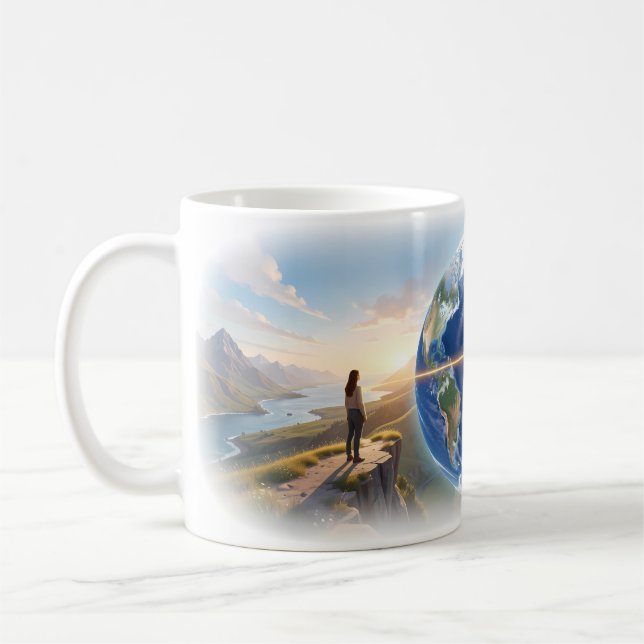 Café Caneca Conexão Global Através de Caminhos de Monta (Esquerda)
