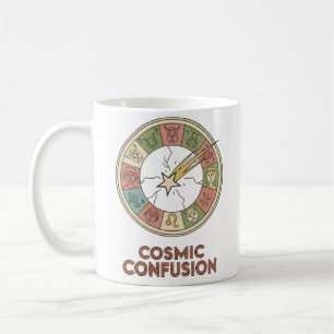 Café Caneca Confusão Cósmica – Presente Divertido de As