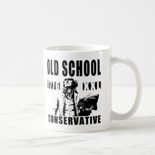 Café Caneca conservadora de Thomas Jefferson da velha