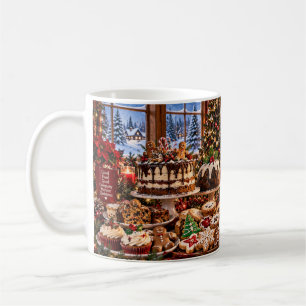 Café Caneca Contagem de Calorias de Natal Não Conta