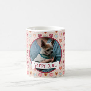 Café Caneca Coração de São Valentim com Foto do Seu Cac