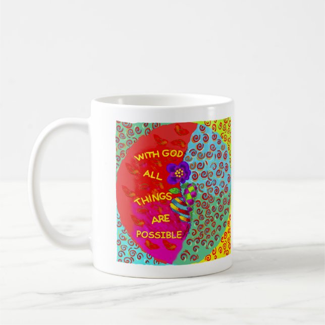 Café Caneca Cristã Poder de Deus (Esquerda)