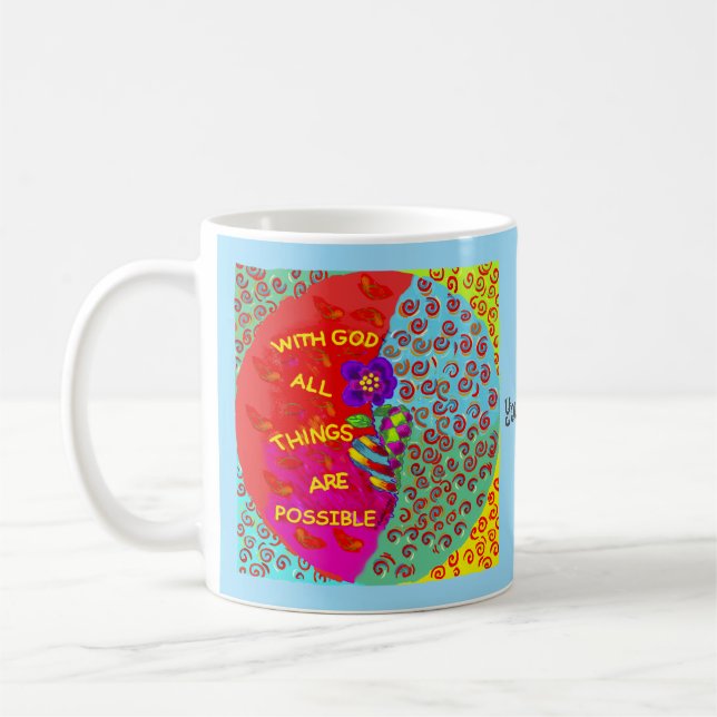 Café Caneca Cristã Poder de Deus (Esquerda)