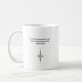 Café Caneca Cristã Romanos 8:28 | Presente de Encorajam