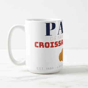 Café Caneca Croissant Estudos Paris Faculdade Fofa de C