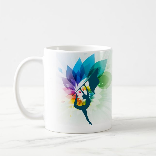 Café Caneca customizável da guarda de cor (Esquerda)