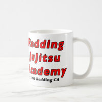 Caneca da academia 2015 do JuJitsu de Redding