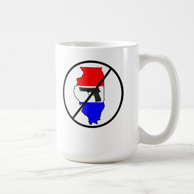 Café Caneca da arma de Anti-Illinois (Direita)