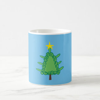 Café Caneca da árvore de Natal de Barelines Willy