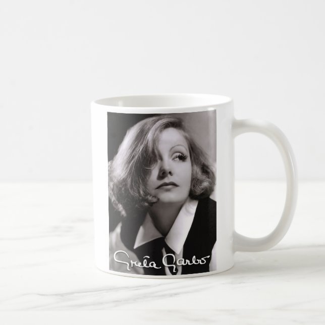 Café Caneca da assinatura de Greta Garbo (Direita)