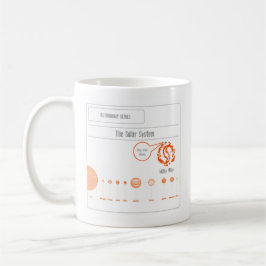 Café Caneca da astronomia dos produtos de EduPaper