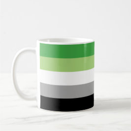 Café Caneca da bandeira de Aromantic