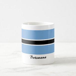 Café Caneca da bandeira de Botswana