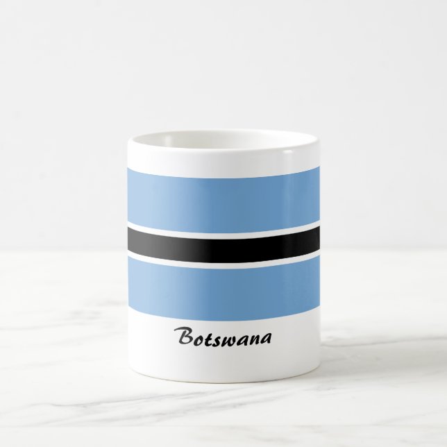Café Caneca da bandeira de Botswana (Centro)