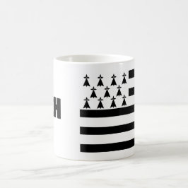 Café Caneca da bandeira de Brittany