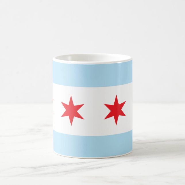 Café Caneca da bandeira de Chicago (Centro)